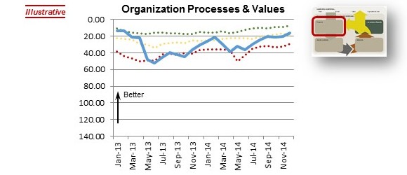 StrategyDriven Organizational Performance Model - Organizational Processes and Values