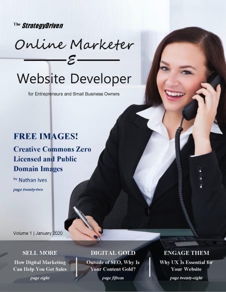 StrategyDriven Online Marketer & Website Developer Magazine - Volume 1, January 2020
