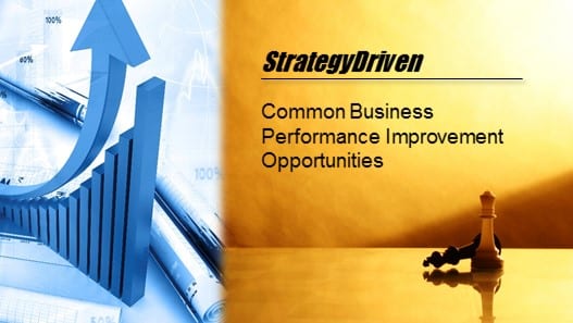 Common Business Performance Improvement Opportunities