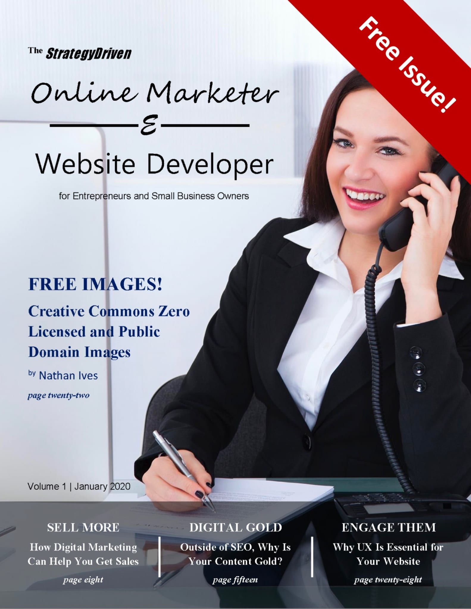 StrategyDriven Online Marketer & Website Developer Magazine - Volume 1, January 2020