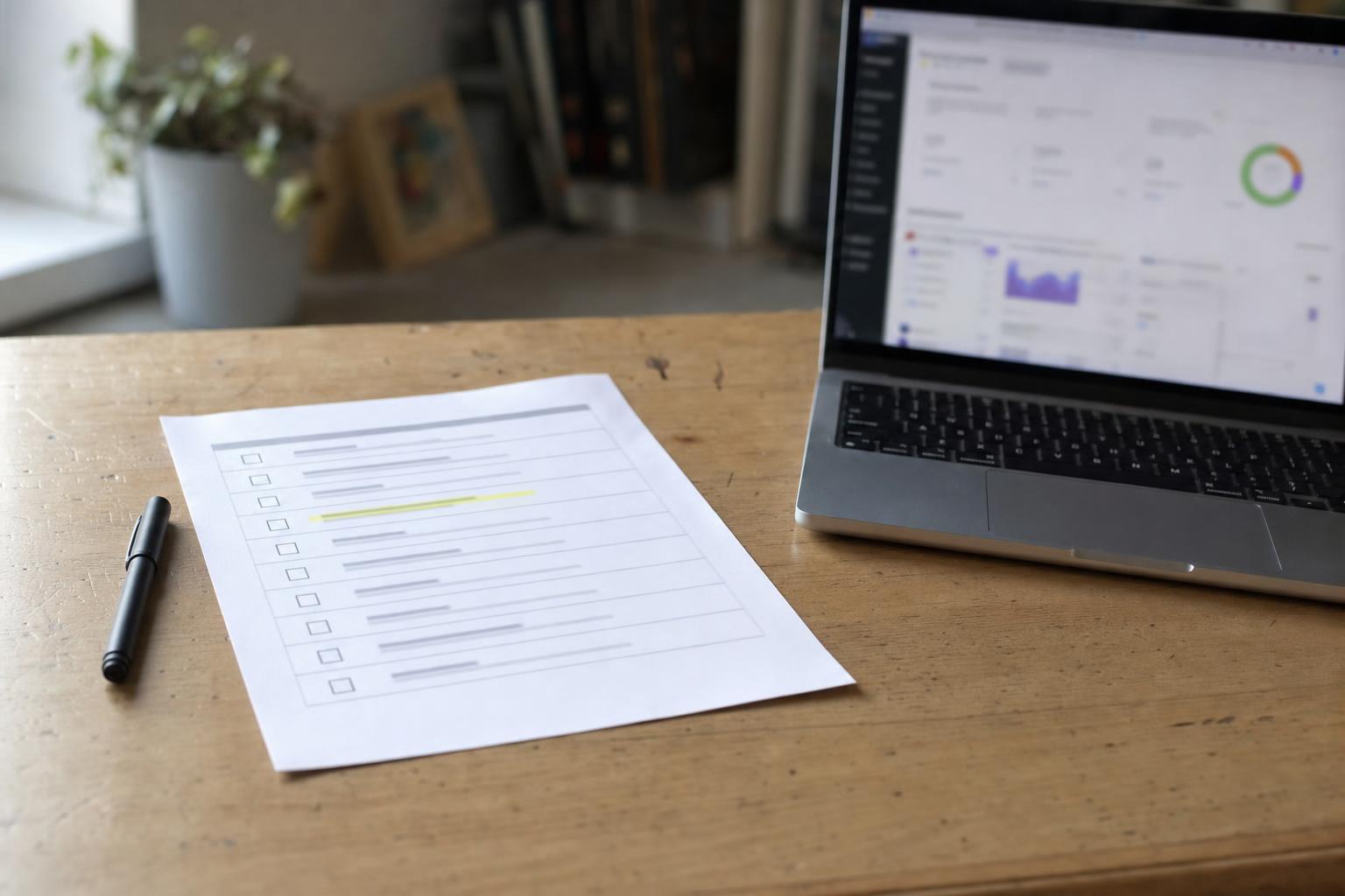 disclosure checklist